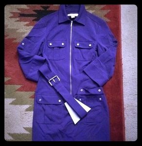 Michael Kors purple dress